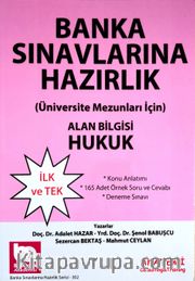 Banka Sınavlarına Hazırlık Üniversite Mezunları İçin Alan Bilgisi Hukuk