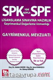 SPF Lisanslama Sınavlarına Hazırlık Gayrimenkul Değerleme Uzmanlığı Gayrimenkul Mevzuatı Konu Anlatımlı