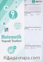 9. Sınıf Matematik Yaprak Testleri
