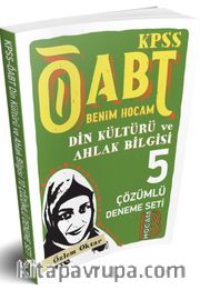2018 ÖABT Din Kültürü ve Ahlak Bilgisi Öğretmenliği Tamamı Çözümlü 5 Deneme Sınavı 