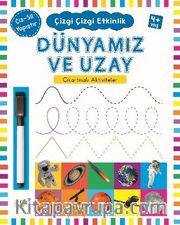 Dünyamız ve Uzay (4 Yaş+) / Çıkartmalı Çizgi Çizgi Etkinlik 
