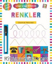 Renkler (4 Yaş+) / Çıkartmalı Çizgi Çizgi Etkinlik
