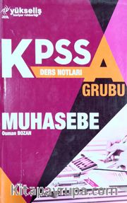 KPSS A Grubu Muhasebe Ders Notları