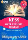 KPSS Genel Yetenek Genel Kültür Özel 7 Fasikül Deneme (Lisans)