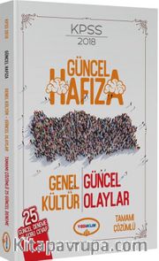 2018 KPSS Güncel Hafıza-Genel Kültür ve Güncel Olaylar 25 Deneme