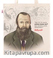 Askılı Bez Çanta - Dostoyevski