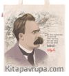 Askılı Bez Çanta - Friedrich Nietzsche