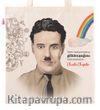 Askılı Bez Çanta - Charlie Chaplin