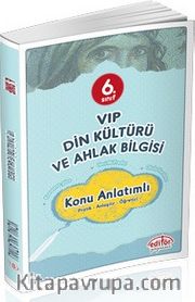 6.Sınıf Vip Din Kültürü ve Ahlak Bilgisi Konu Anlatımlı