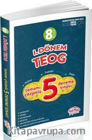 8. Sınıf 1.Dönem Tamamı Çözümlü 5 Deneme Sınavı