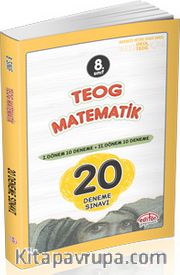 8.Sınıf Teog Matematik 20 Deneme Sınavı