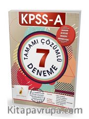 KPSS A Grubu Tamamı Çözümlü 7 Deneme (24 Haziran Seçimiyle Yürürlüğe Girecek Anayasa Değişikliklerine Uygundur)