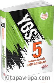 YGS Tamamı Çözümlü 5 Deneme Sınavı 