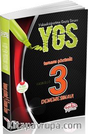 YGS Tamamı Çözümlü 3 Deneme Sınavı