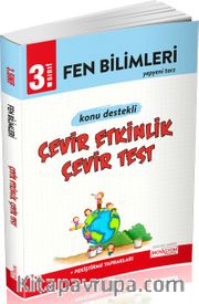 3. Sınıf Fen Bilimleri Çevir Etkinlik Çevir Test