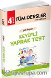 4.Sınıf Tüm Dersler Çek Kopar Keyifli Yaprak Test