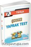 7.Sınıf Türkçe Çek Kopar Yaprak Test