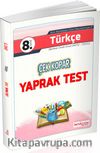 8.Sınıf Türkçe Çek Kopar Yaprak Test