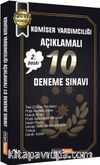 2018 Komiser Yardımcılığı Açıklamalı 10 Deneme Sınavı 