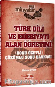 2018 Minyatür Türk Dili ve Edebiyatı Alan Öğretimi Konu Özetli Tamamı Çözümlü Soru Bankası 