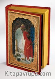 Kitap Şeklinde Ahşap Hediye Kutu - Kaplumbağa Terbiyecisi