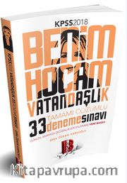 2018 KPSS Vatandaşlık Tamamı Çözümlü 33 Deneme 