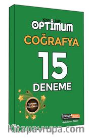 2018 KPSS Optimum Coğrafya Çözümlü 15 Deneme Sınavı 