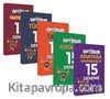 2018 KPSS Optimum Genel Yetenek Genel Kültür Çözümlü 15 Deneme Sınavı (5 Kitap Set)