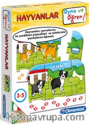Clementoni Oyna - Öğren Hayvanlar (3-5 Yaş) (64240)