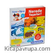 Clementoni Oyna Öğren Nerede Yaşarlar Eğitici Zeka Geliştirici (64432)
