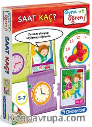 Clementoni Oyna ve Öğren Saat Kaç? (5-7 Yaş) (64242)