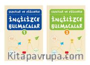Sıfatlar ve Fiillerle İngilizce Bulmacalar (2 Kitap)