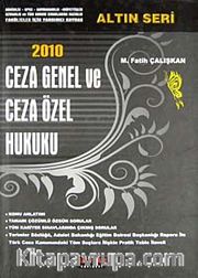 2010 Ceza Genel ve Ceza Özel Hukuku