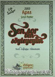 2013 KPSS Sen Sor Ben Söyleyeyim <br /> Genel Kültür Tarih-Coğrafya-Vatandaşlık