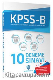 2018 KPSS B Genel Yetenek Genel Kültür 10 Deneme Çözümlü 