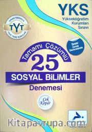 YKS TYT Tamamı Çözümlü 25 Sosyal Bilimler Denemesi