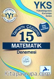 YKS TYT Tamamı Çözümlü 15 Matematik Denemesi 