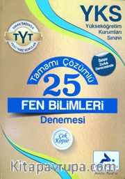 YKS TYT Tamamı Çözümlü 25 Fen Bilimleri Denemesi