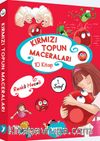 1. Sınıf Kırmızı Topun Maceraları Renkli Heceli-Düz Yazı (10 Kitap)