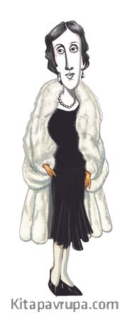 Virginia Woolf - Karikatür Ayraç