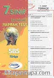 7. Sınıf Türkçe Yaprak Test