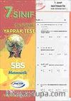 7. Sınıf Matematik Yaprak Test