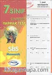 7. Sınıf Matematik Yaprak Test