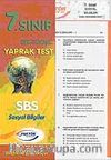 7. Sınıf Sosyal Bilgiler Yaprak Test