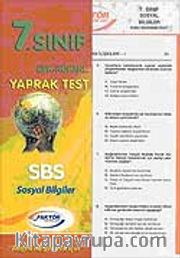 7. Sınıf Sosyal Bilgiler Yaprak Test