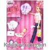Oyuncak Bebek ve Bebeği Aksesuarlı Pusetli 28 Cm (38160)