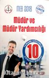 2018 MEB Müdür ve Müdür Yardımcılığı Tamamı Çözümlü 10 Deneme Sınavı