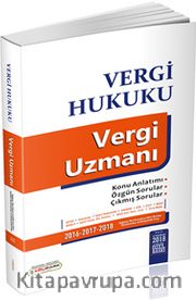 Vergi Hukuku Vergi Uzmanı 