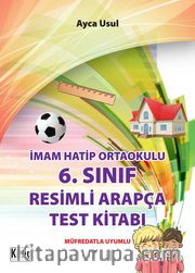 6. Sınıf Resimli Arapça Test Kitabı (Yeni Müfredat)