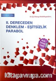 II. Dereceden Denklem Eşitsizlik Parabol 